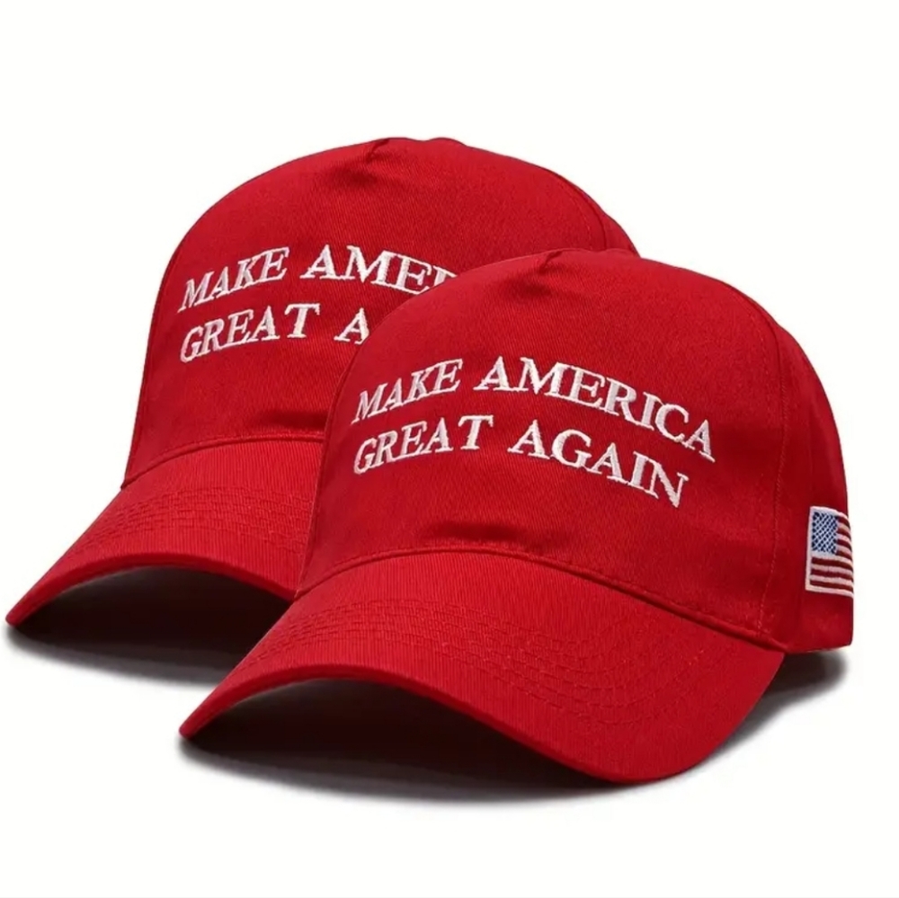 NEW Trump Hat 2024 Baseball Cap 2pcs